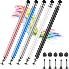 Stylus 5 Pcs, 2in1 Stylus Pen for Touch Screen, High Precision and Sensitivit... picture