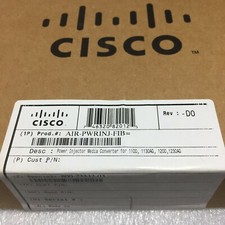 NEW Cisco AIR-PWRINJ-FIB Power Injector Media Converter NEW IN BOX  picture