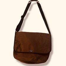 VTG KATE SPADE NY Brown Messenger Crossbody Bag USA  Laptop Bag Academia picture
