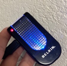 Belkin Hi-Speed USB 2.0 4-Port Lighted Hub F5U403-BLK - Black - Untested picture