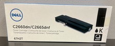 Dell 67H2T Black High Yield Toner Cartridge C2660dn, C2665dnf - SEALED OEM picture
