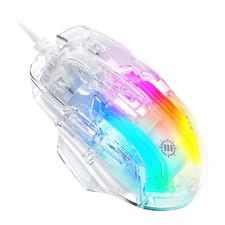 Theorem 3 White Gaming Mouse - Wired Mouse with 7 Buttons, 13 Color Modes picture