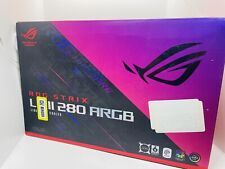 ASUS ROG Strix LC II 280 ARGB all-in-one liquid CPU cooler(AIO) with Aura Sync, picture
