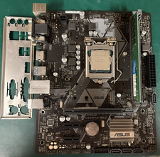 Asus Prime H310M-A R2.0 MATX Motherboard Intel G5420 4GB DDR RAM IO Shield Combo picture