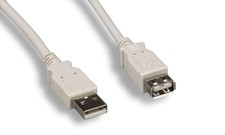 1FT USB 2.0 Extension Cable TYPE A-Male to TYPE A-Female Passive picture