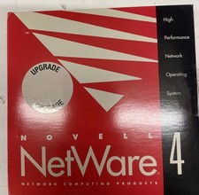 Vintage Novell NetWare 4.0 Installation CD ROM Upgrade Disk 132-015982-001 picture