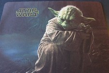 Star Wars Yoda feel the force Anti slip MOUSE PAD 9 X 7inch Rogue picture
