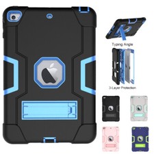 Shockproof Heavy Duty Case Stand Cover for iPad 2nd 3rd 4th 5th 6th 7th 9th Gen picture