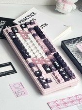 MocooLab Bunny Plaid  Keycaps(Cherry Profile,PBT Set,144keys) picture