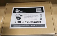 SIIG JU-EP0012-S1 USB to ExpressCard NEW SEALED IN ORIGINAL BOX picture