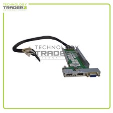 LOT OF 13 591201-001 HP Front Panel USB Video Board 584565-001 With Cable picture