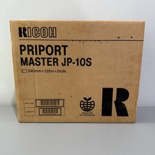 Ricoh 893023 Priport Master JP-10S for Ricoh DX-3340 DX3343 JP1010 JP1030 NEW picture