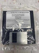 NEW: U.S. Robotics Sportster On-Line Documentation And Installation Diskette picture