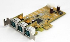 New SUNIX PUB0300XL 3x12V Powered USB LP PCI-E Card  DP/N 08R06D picture