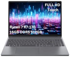 Lenovo - Upgraded - IdeaPad 3 15.3 in 2K - AMD Ryzen 7 170 512GB SSD 16GB Memory picture