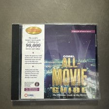1995 Corel All-Movie Guide The Ultimate Guide to the Movies Windows & Mac CD-ROM picture