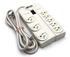 Tripp Lite TLP808 Surge Suppressor 8 Outlets 8 ft Cord *lot of 5* picture