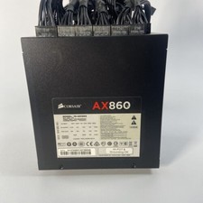 Corsair AX860 860W ATX Power Supply Fully-Modular PSU 75-001305 picture