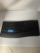 Microsoft Sculpt Comfort Keyboard Wireless Black KGR1173 1531 NO DONGLE picture