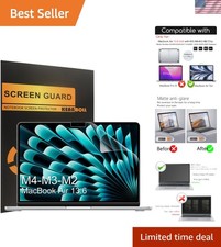 Matte Anti-Fingerprint 3 Pack Screen Protector for M2-M5 MacBook - 2022/2026 picture