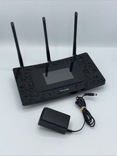 Tp-Link Ac1900 Touch Screen Wi-Fi Range Extender Model Re590t Black Tested picture