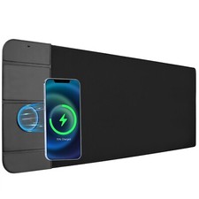 Wireless Charging Gaming Mouse Pad 15W Fast Charging with Magnetic 360°Rota picture