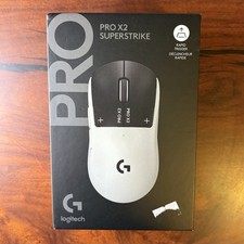 Logitech Pro X2 Superstrike Lightspeed Wireless Gaming Mouse New Sealed picture