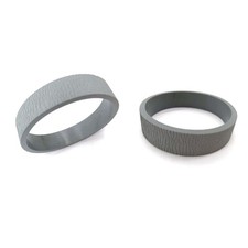 2Pcs Feed Duplex Roller Rubber Tire Fits For Epson WorkForce ET-4500 WF-7835 picture