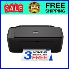 HP DeskJet 2952 Wireless All-in-One Printer Black Instant Ink Fast Ship USA picture