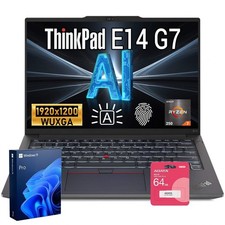Lenovo - Upgraded - ThinkPad E14 14 in FHD+ - AMD Ryzen 7 250 - 64GB RAM 2TB SSD picture
