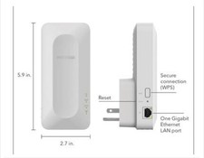 NETGEAR AX1600 4-Stream WiFi Mesh Extender (EAX12) picture