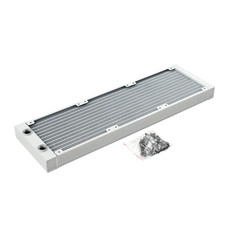 360mm Aluminum Water Cooling Radiator G1/4 12‑Channel PC Waterway Cooler Fast US picture