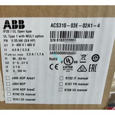 ACS310-03E-02A1-4 ABB Inverter Brand New Shipping DHL/FedEX picture
