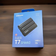 Samsung T7 Shield 1TB Portable External SSD Black 1050MB/s PC Mac Android picture