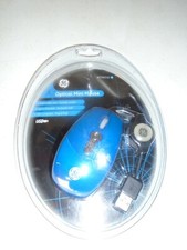 GE Mini Retractable Optical Travel Mouse General Electric - New Sealed picture
