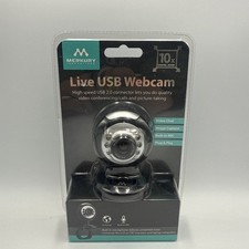 Merkury Innovations M-WC310 1.3MP USB 2.0 Computer Webcam - New picture
