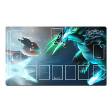 Pokemon Playmat Mega Charizard X Greninja TCG CCG Pad Card Game Mat Mousepad picture
