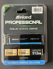 INLAND Professional 512GB NVMe SSD M.2 2280 PCIe Gen 3.0x4 3D TLC NAND NEW picture