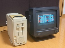 NEC PC-8801MC Retro Vintage Computer System Unit CD-ROM Drive Tested Working picture