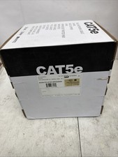 500FT MG Electronics UTP CAT 5e 100MHz CMR/CMX 75C Solid Copper Ethernet Cable picture