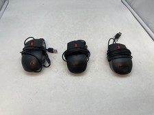Lot Of 3 - Lenovo Wired USB Laser Mouse Model SM-8823 Black FREE S/H picture