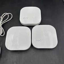 3x eero Pro B010001 Mesh WiFi Routers Tri-Band 2nd Generation picture