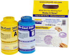 Smooth-Cast 300 Bright White Liquid Plastic Casting Resin, Low Viscosity, Pint picture