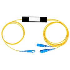 1X2 1 To 2 Fiber Optical Splitter Coupler Cable SC UPC FBT Signalmode Coupling n picture