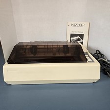 Vintage Epson MX-80 F/T dot matrix impact printer (c. 1981) - Does Self Test picture