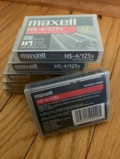 Lot Of 6 Maxell DDS-3 Data Tape Cartridges 12GB HS-4/125S NEW picture