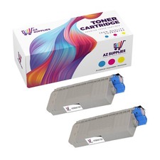 OKI Data Compatible Toner Cartridge for 43866104 C710DN C710DTN C710N Black 2 PK picture