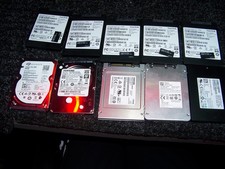 LOT OF 8-128GB SSDs + 2-500GB Regular Hard Drives✅ Passed All Tests✅ picture