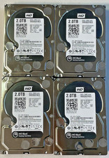 Lot of 4 Western Digital Black 2TB WD2002FAEX Hard Drive picture