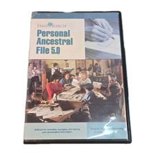 Personal Ancestral File 5.0, CD-ROM Family Search, Church Of Latter Day Saints picture